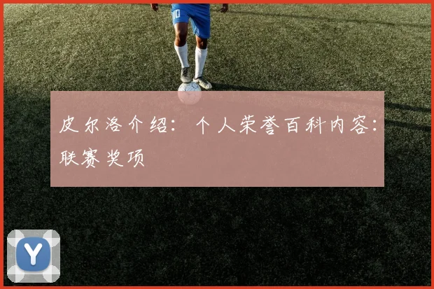 皮尔洛介绍：个人荣誉百科内容：联赛奖项